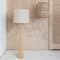 Hello Honey® 18" Natural Round Woven Rattan & Bamboo Pendant Lamp